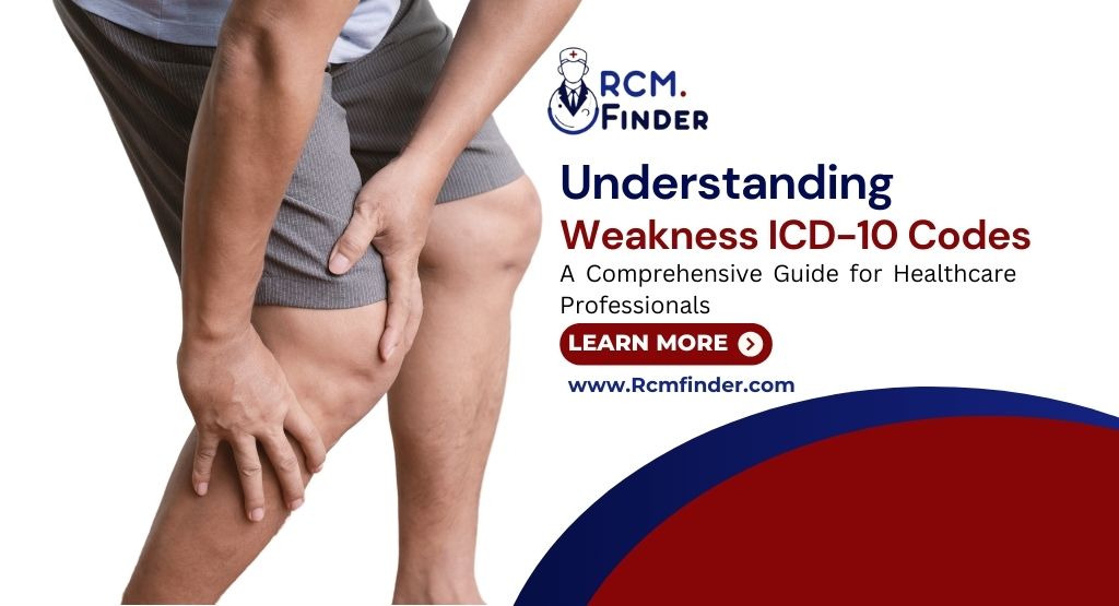 weakness icd 10