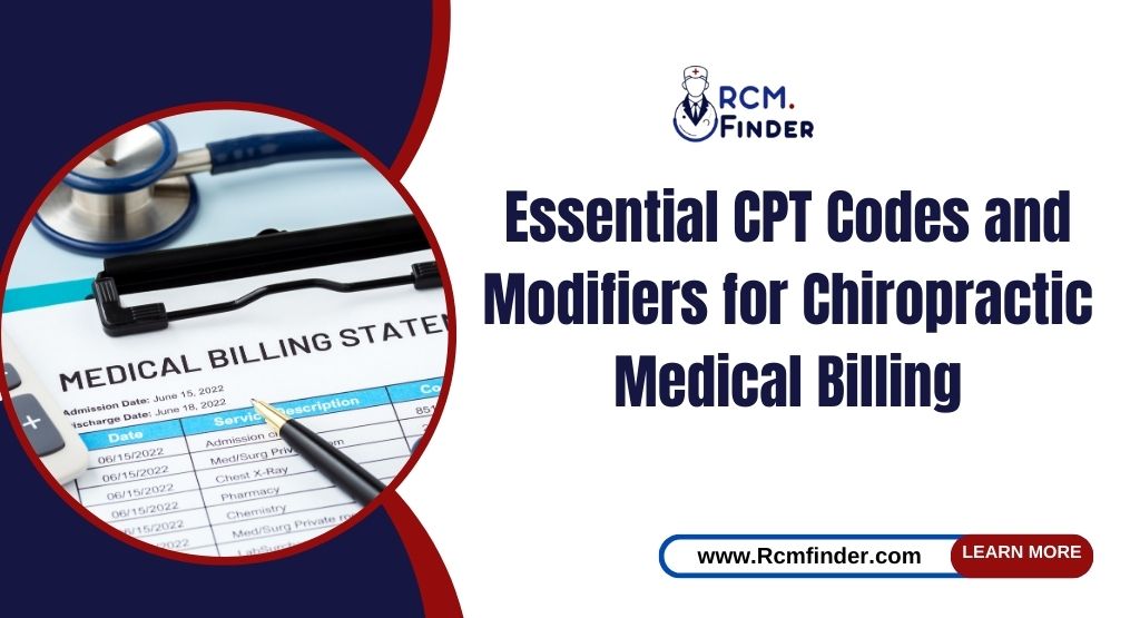 Chiropractic Medical Billing CPT Codes