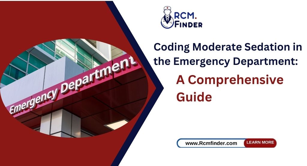 Moderate Sedation Coding ED