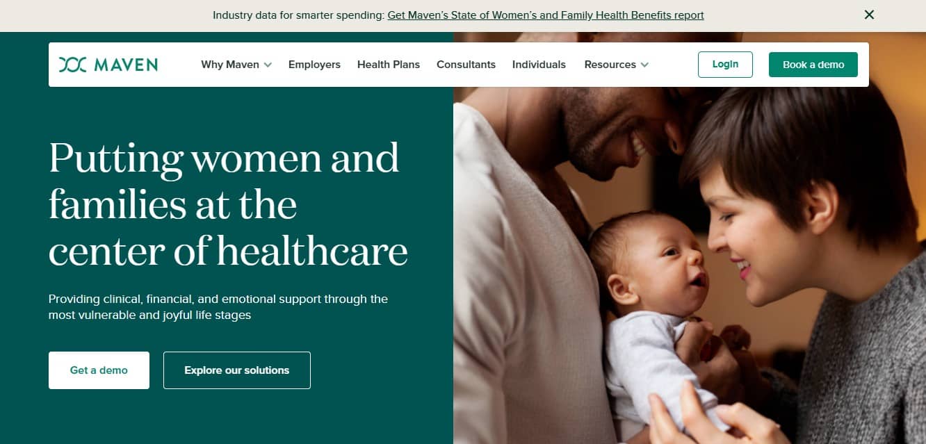 maven medical website design