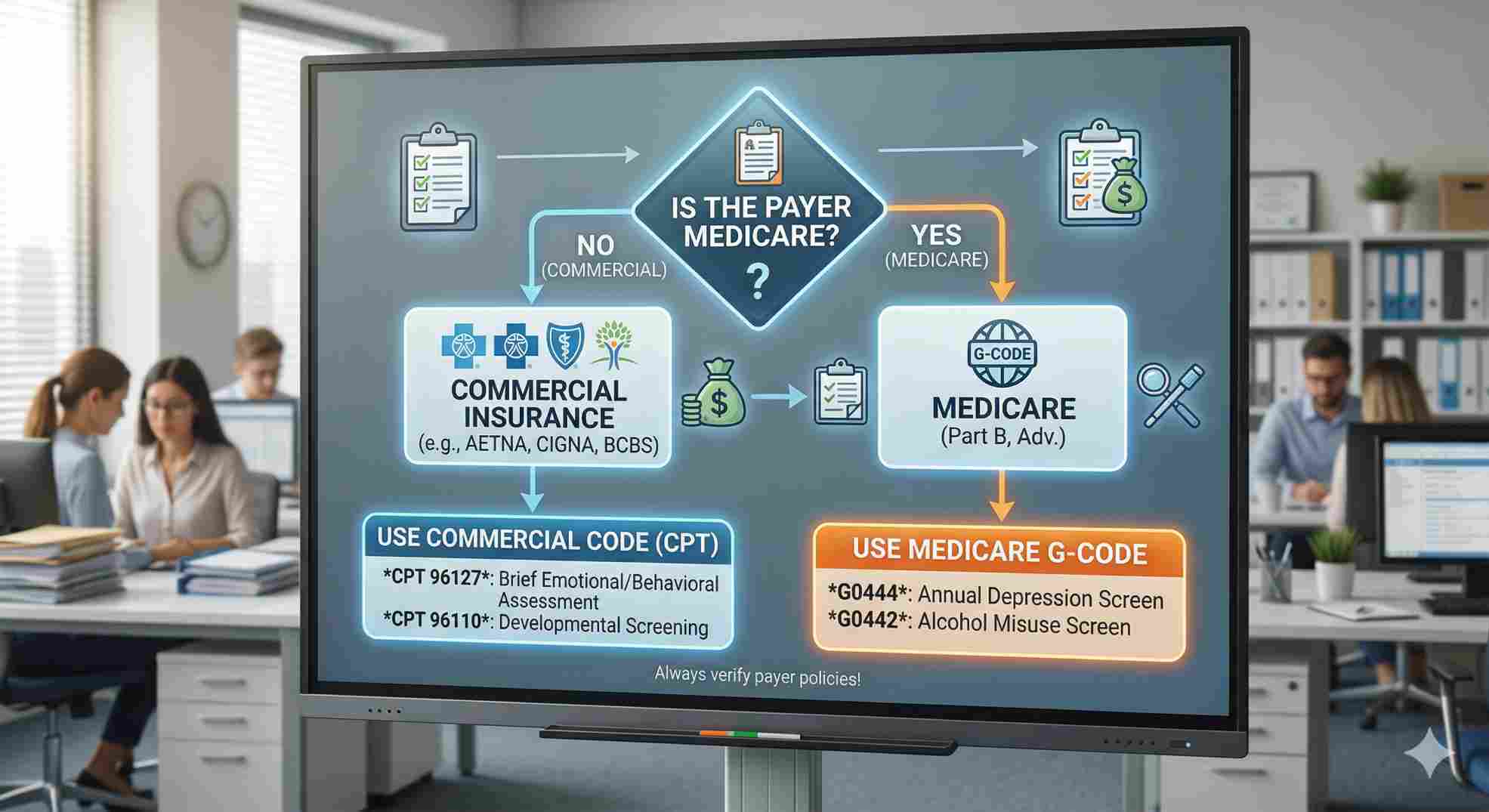 Navigating tricky cpt 96127 medicare guidelines.