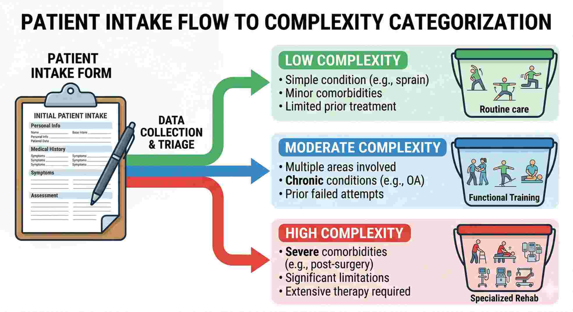 cpt codes evaluation physical therapy complexity tiers