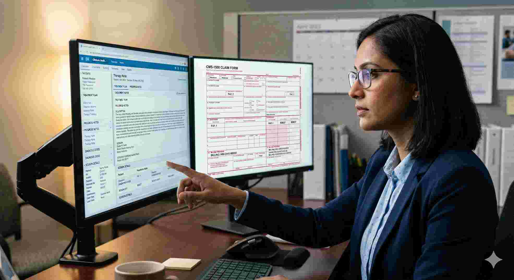 mental health rcm billing